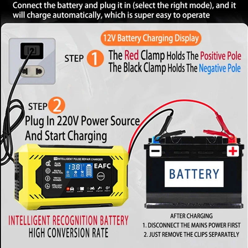 Chargeur de batterie intelligent